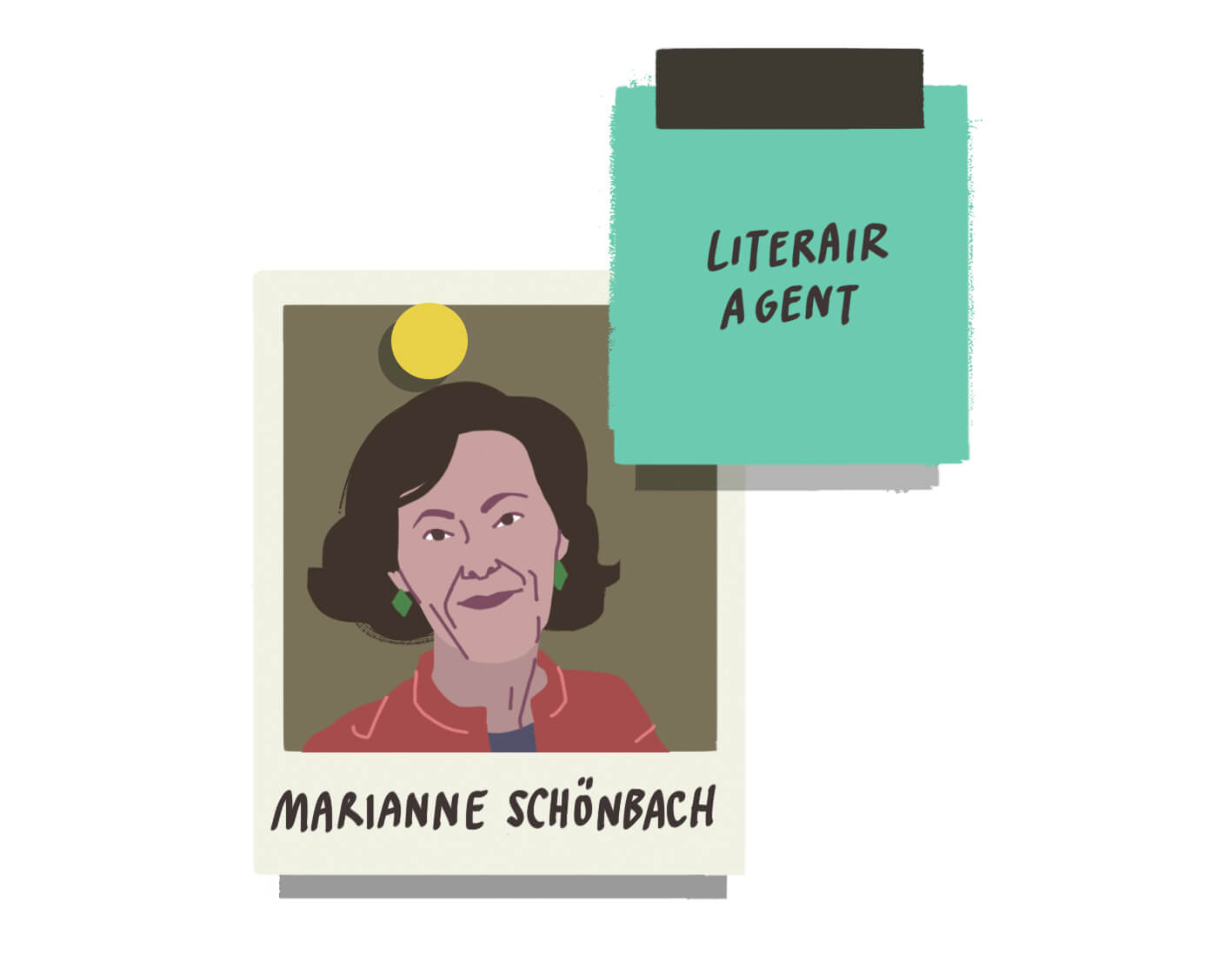 polaroid portrait of Marianne Schonbach