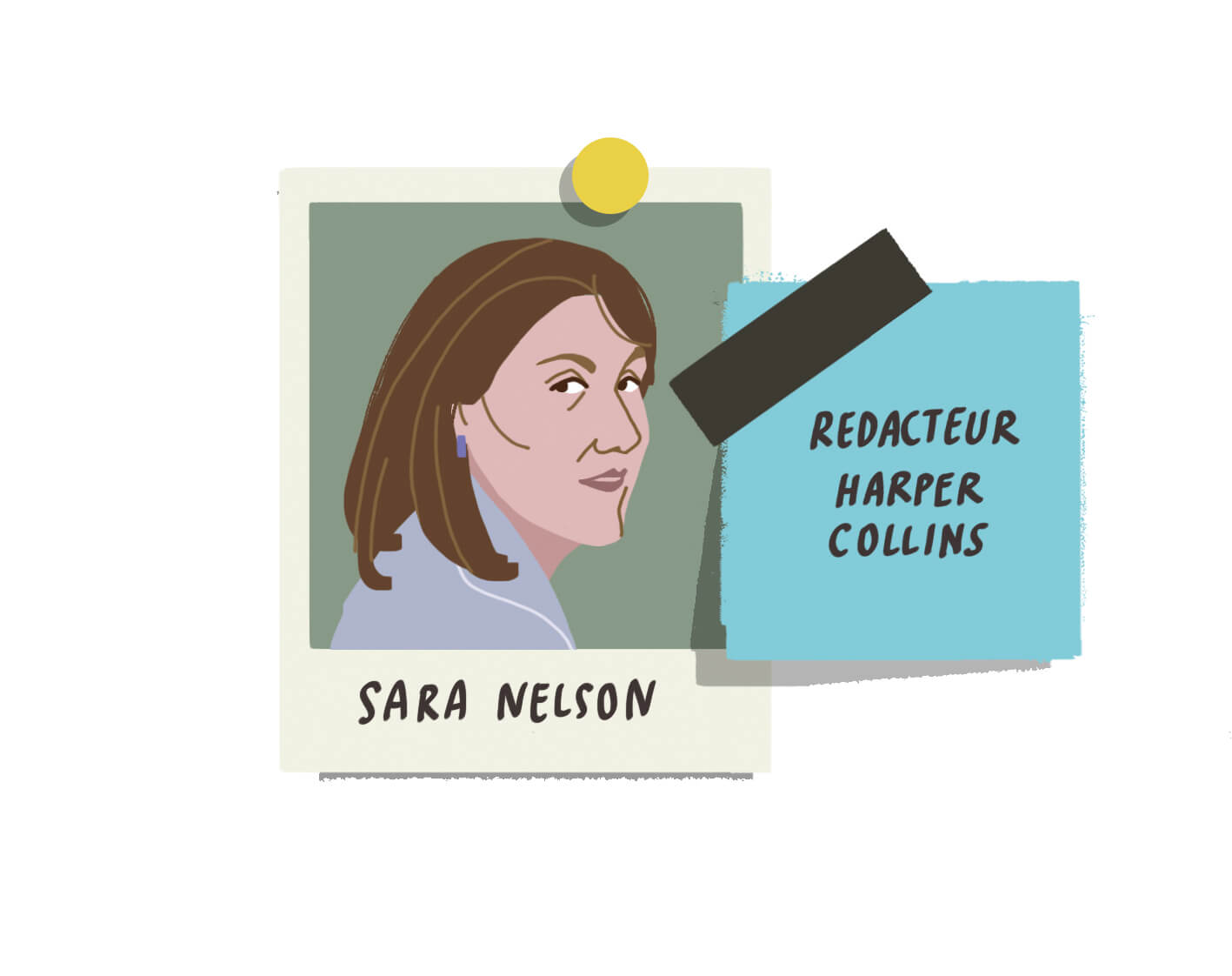 polaroid portrait of Sara Nelson